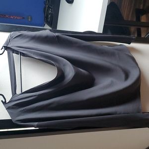 Chaser crepe silk blouse